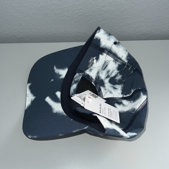 Baller Hat *Soft IIBM ONE SIZE. Blue & white tie dye hat Lululemon - Picture 5 of 9